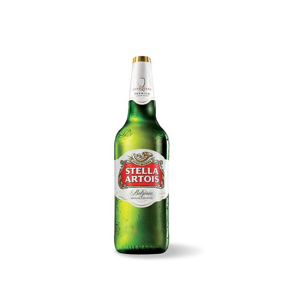 Cerveza stella artois botella 975ml